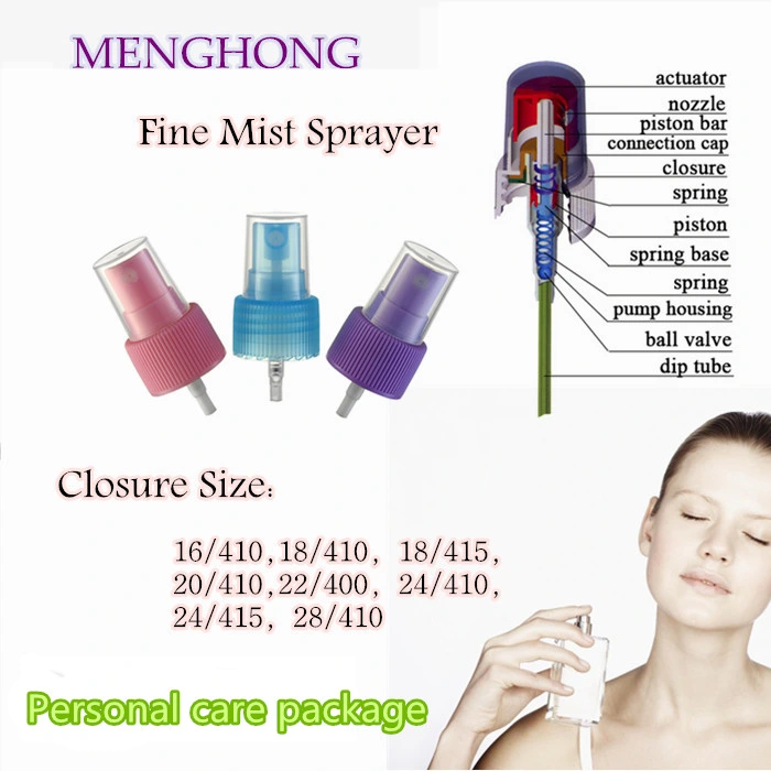 Use in Bottle and Can Be Custom Perfume Fine Mist Sprayer and Facial Hair Spray Pump Manual Spray in Any Color Dosage Is 0.14ml