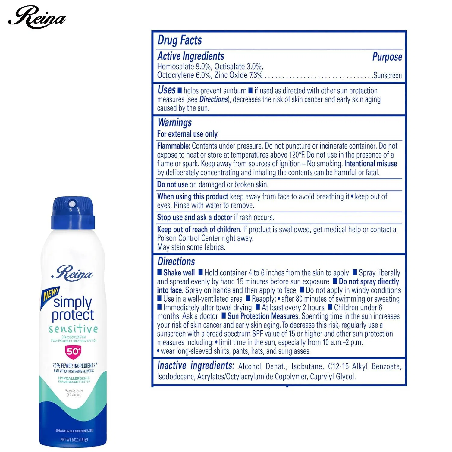 OEM солнцезащитный спрей для ухода за кожей лица SPF 50
